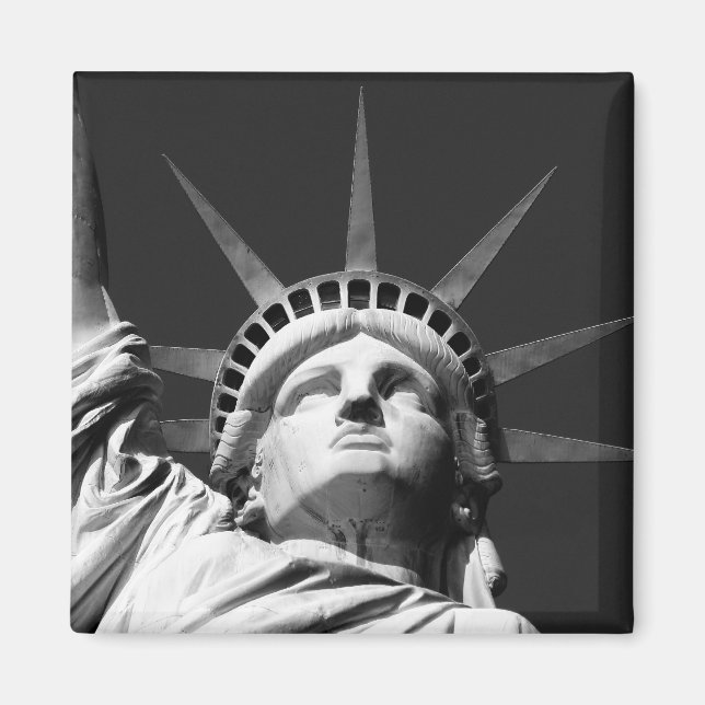 Íman Estátua da cabeça da Liberdade (Frente)