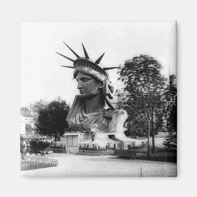 Íman Estátua da Liberdade Paris França (Frente)
