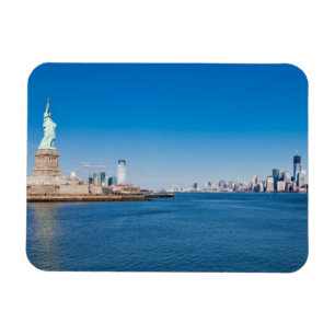 Íman Estátua da liberdade, Rio Hudson e Manhattan