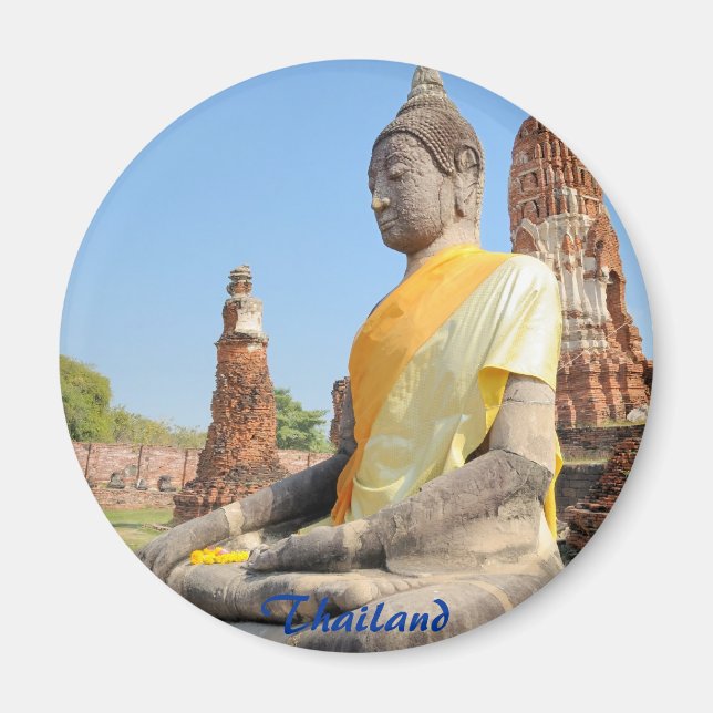 Íman Estátua de Buda (Frente)