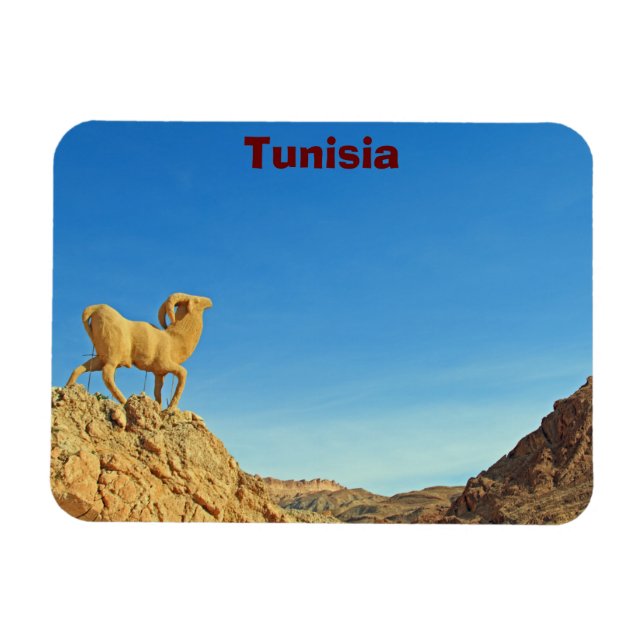 Íman Estátua de cabra da Tunísia (Horizontal)
