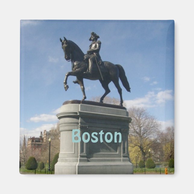 Íman Estátua de George Washington Magnet (Frente)