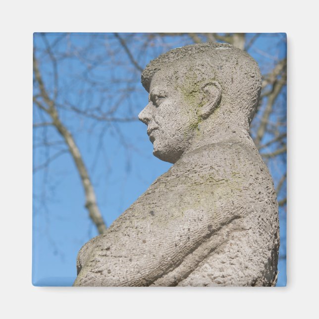 Íman Estátua de John F. Kennedy em Bonn (Frente)