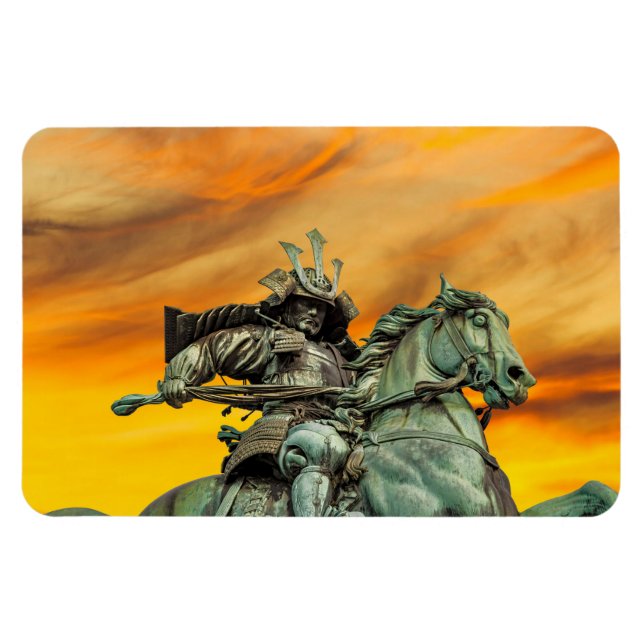 Íman Estátua de Kusunoki Masashige, Japão (Horizontal)