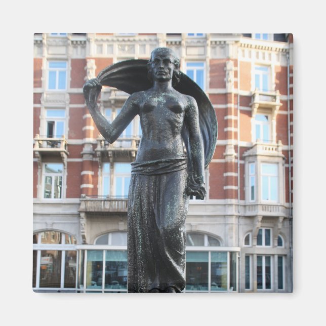 Íman Estátua de Lady Fortuna, Amesterdã (Frente)