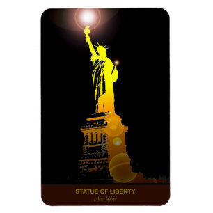 Íman Estátua do Viagem flexível da liberdade