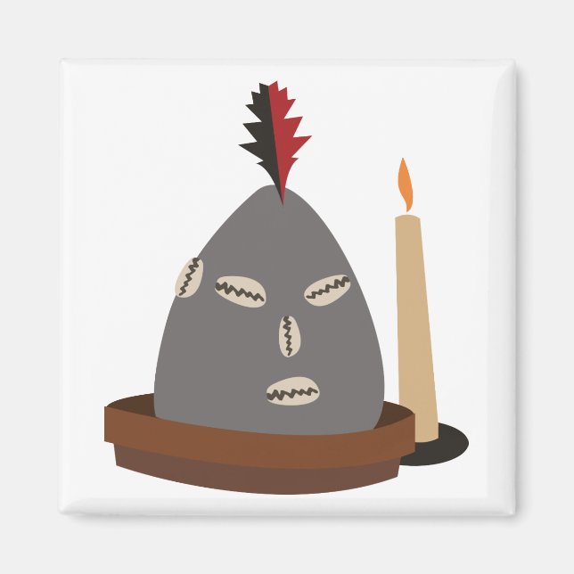 Íman Estátua Elegua (Frente)