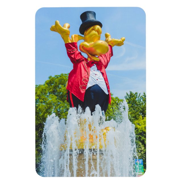 Íman estátua Gardaland, Itália (Vertical)
