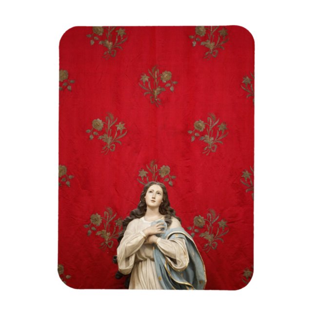 Íman Estátua virgem numa igreja de Spaccanapoli, Nápole (Vertical)