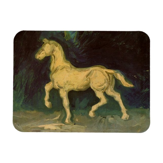 Íman Estatueta de um Cavalo por Vincent van Gogh (Horizontal)