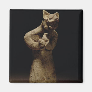 Íman Estatueta de um demónio Leão-Dirigido,