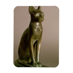 Íman Estatueta de um gato que representa a deusa Bastet