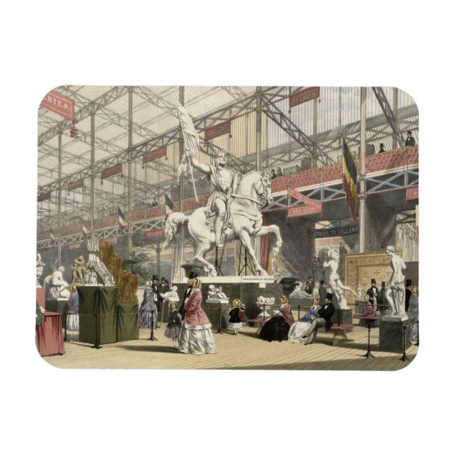 Íman Estatutos na seção Bélgica do Exhibi do Excelente (Horizontal)