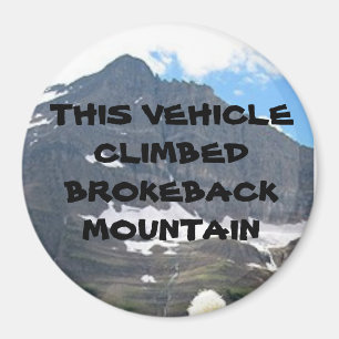 ÍMAN ESTE BROKEBACK MOUNTAIN ESCALADO VEÍCULO