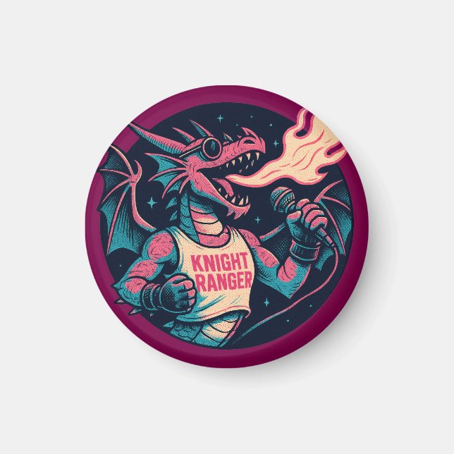 Íman Este Dragão Põe Fogo (Frente)