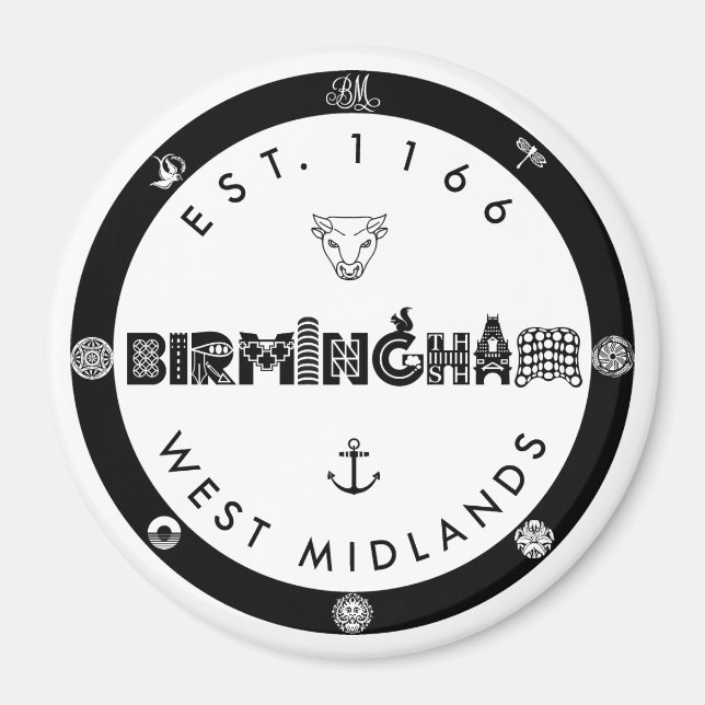 Íman Este é Birmingham (Frente)
