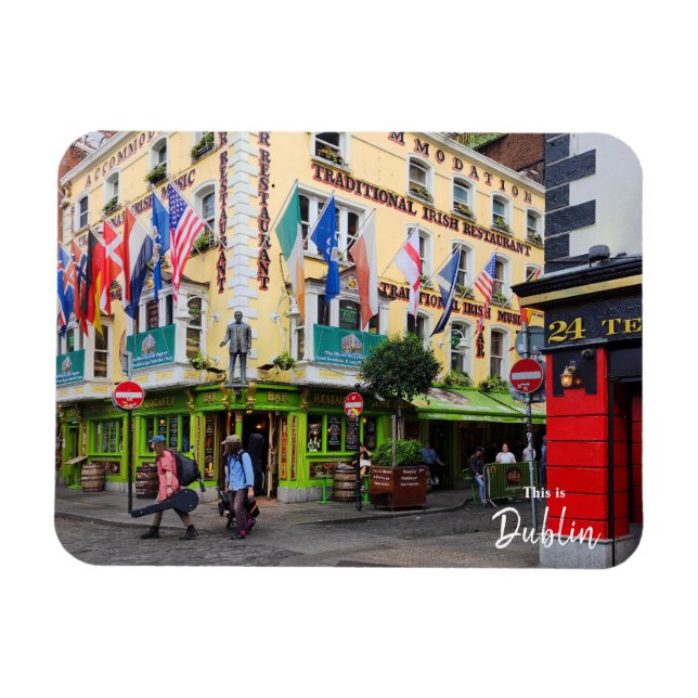 Íman Este é Dublin-Irlanda (Horizontal)