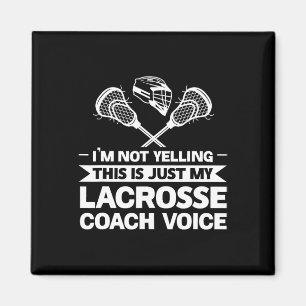 Íman Este É Meu Treinador Lacrosse Voice Lacrosse