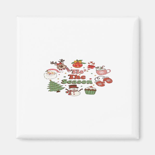 Íman Este É O Bloco De Acrilato De Natal (Frente)