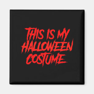 Íman Este É O Halloween Fantasia Divertida Homens Mulhe