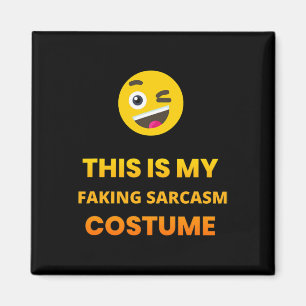 Íman Este É O Meu Falso Tee De Roupa De Arma De Sarcasm