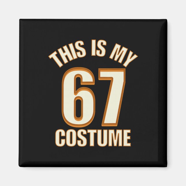 Íman Este É o Meu Fantasma de Halloween 67 Roupa Lazy B (Frente)