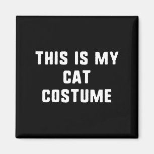 Íman Este É O Meu Figurino De Gato Halloween Engraçado