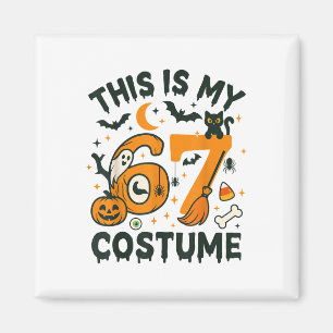 Íman Este é o meu figurino de Halloween 67 Meme dizendo