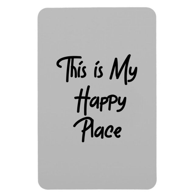 Íman Este é o meu lugar feliz (Vertical)