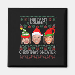 Íman Este É O Meu Natal Mais Feio Anti-biden Diversão D