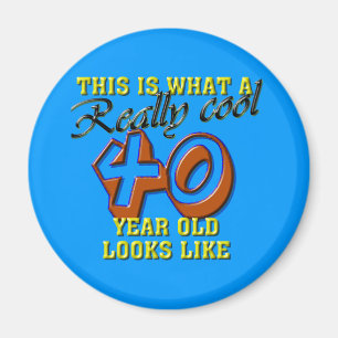 Íman Este é o que umas pessoas de 40 anos realmente