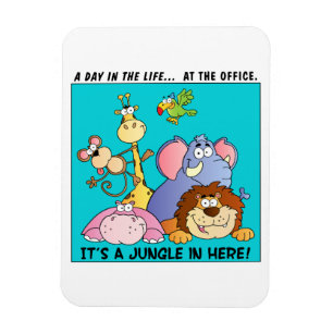 Íman Este escritório é uma selva