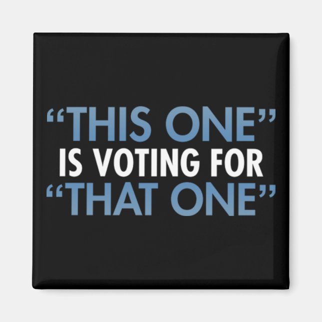 Íman "Este" Está A Votar A Favor Do "Aquele" (Frente)
