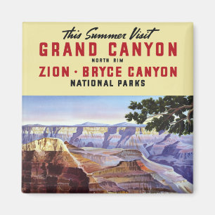 Íman Este Grand Canyon da visita do verão