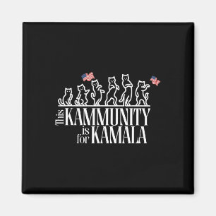 Íman Este Kammunit É Para Kamala Patriotic Cats America