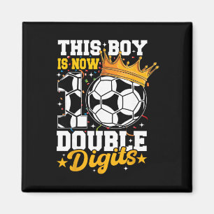 Íman Este Menino Agora 10 Dígitos Duplos Futebol 10 Ano