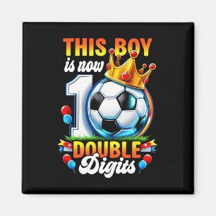 Íman Este Menino Agora 10 Dígitos Duplos Futebol 10 Ano