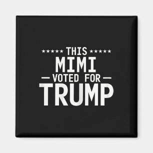 Íman Este Mimi Votou Pela Trump 2024 Vovó Orgulhosa Vot