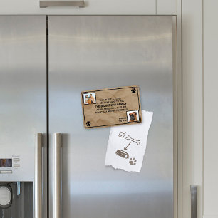 Íman Este não é um magnata de cachorro de fotos Piada