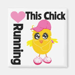 Íman Este Pintinho adora correr