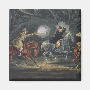 Íman Esteja e entregue, aquatinted por E. Duncan