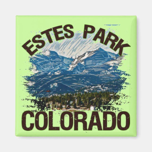 Íman Estes Park, Colorado (Frente)