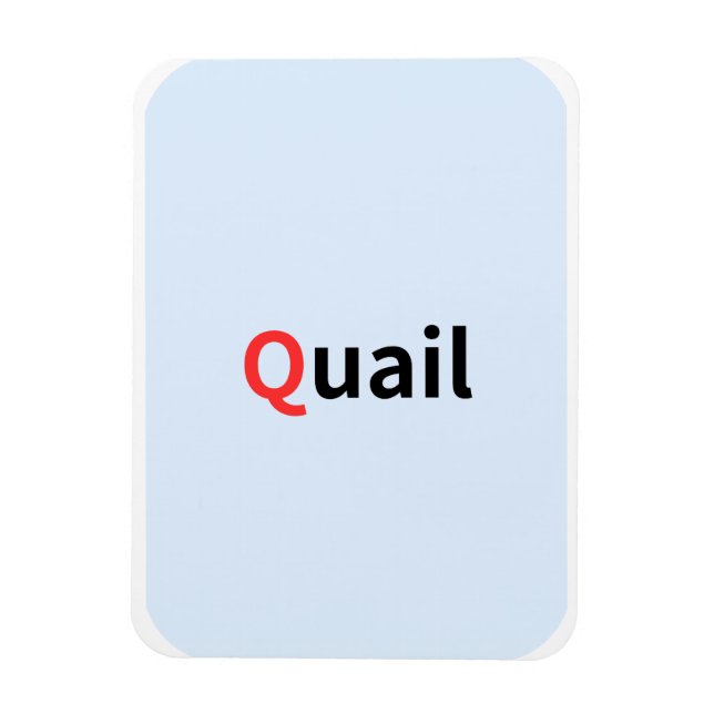 Íman Estes são cartões de acesso alfabéticos coloridos. (Vertical)