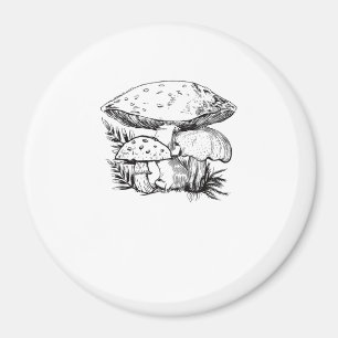 Íman Estética Cute Cottagecore Cogumelo Fungo Goblincor
