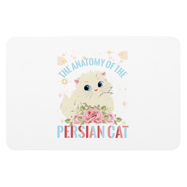 Íman Estética Do Gato, A Anatomia Do Gato Persa (Horizontal)