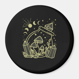 Íman Estética Goblincore Cottagecore Academia Cogumelo