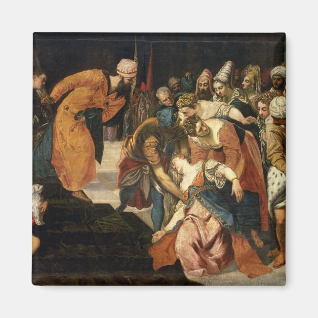 Íman Esther antes de Ahasuerus, 1548 (Frente)