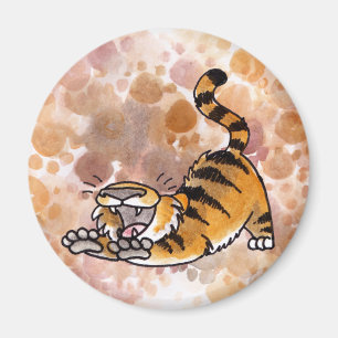 Íman Esticando o ímã do tigre