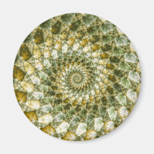 Íman Estilhaços marmoreados - arte de Mandelbrot