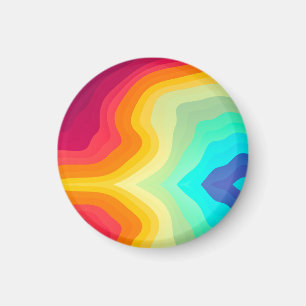 Íman Estilista Colorido Moderno Rachado